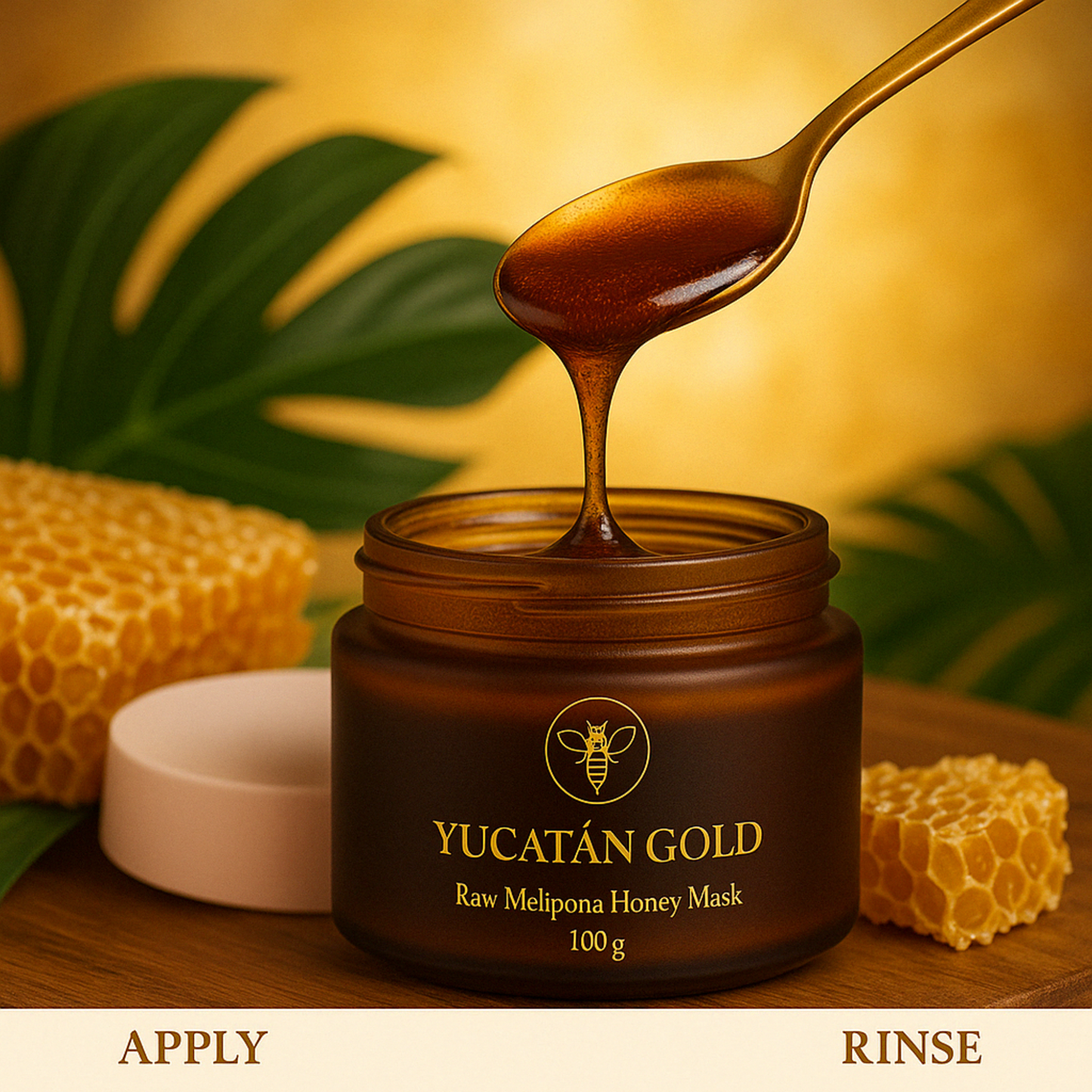 Raw Melipona Honey Face Mask